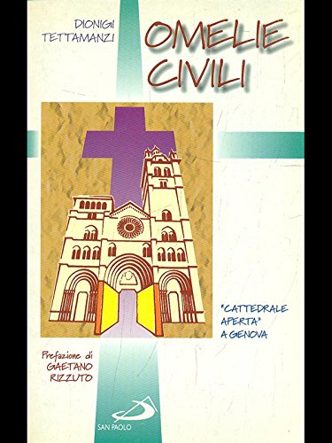 9788821536243: Omelie civili. Cattedrale aperta a Genova