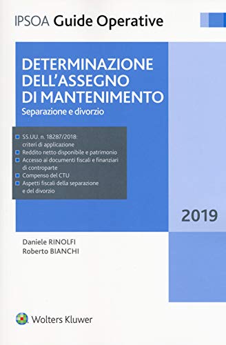 Stock image for DETERMINAZIONE ASSEGNO MANTENMENTO 2ED. [Paperback] for sale by Brook Bookstore