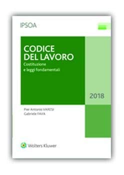 9788821766817: Codice del lavoro