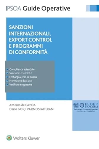 Imagen de archivo de Sanzioni internazionali, export control e programmi di conformit (Guide operative) a la venta por libreriauniversitaria.it