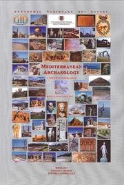 9788821810794: Mediterranean Archaeology. A Gid-Eman training course.