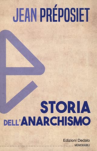 Beispielbild fr STORIA DELL'ANARCHISMO N.E. zum Verkauf von Brook Bookstore