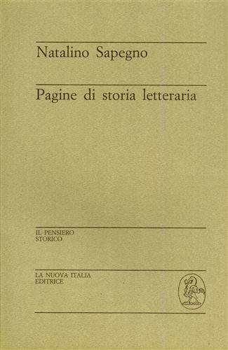 9788822101976: Pagine Di Storia Letteraria