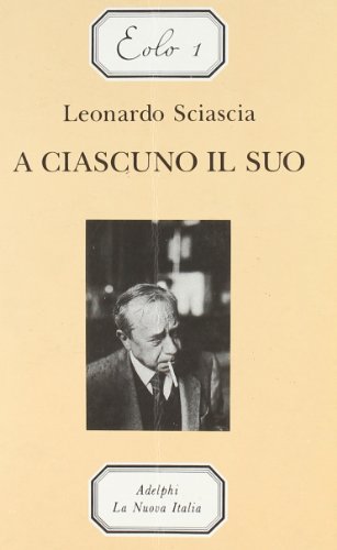 9788822110503: A ciascuno il suo (Letture.Eolo)