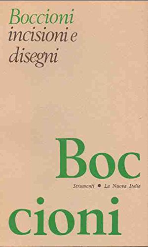 Beispielbild fr Boccioni. Incisioni e disegni. zum Verkauf von FIRENZELIBRI SRL