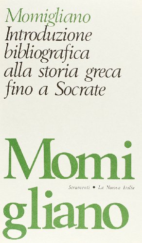 Stock image for Introduzione bibliografica alla storia greca fino a Socrate. for sale by FIRENZELIBRI SRL