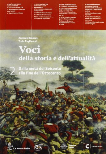 9788822173515: Voci della storia e dell'attualit. Per le Scuole superiori. Con espansione online. Dalla met del Seicento all'Ottocento (Vol. 2)