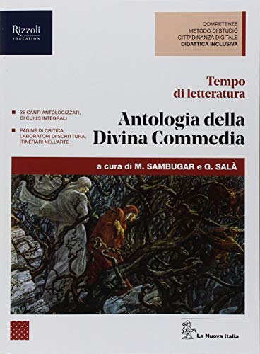 9788822195425: Tempo di letteratura. Antologia della Divina Commedia. Per le Scuole superiori. Con ebook. Con espansione online