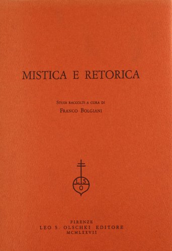 9788822214089: Mistica e retorica