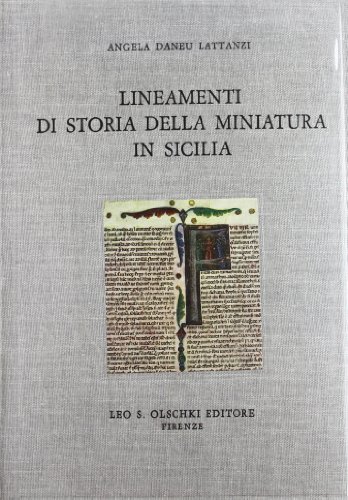 9788822215918: Lineamenti di storia della miniatura in sicilia