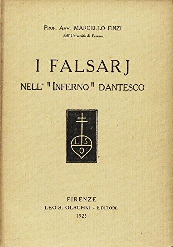 9788822216489: I falsari nell'Inferno dantesco