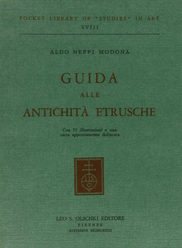 Imagen de archivo de Guida alle antichit etrusche. a la venta por FIRENZELIBRI SRL