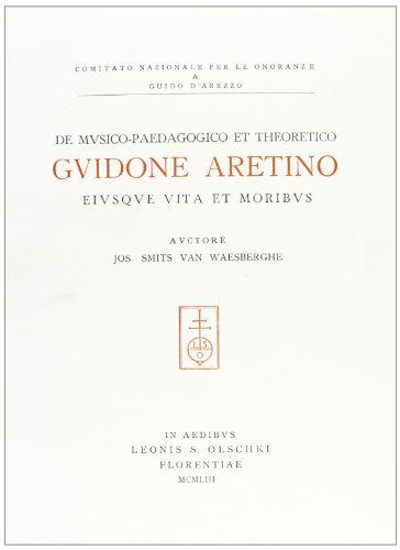 Imagen de archivo de De musico paedagogico et theoretico Guidone Aretino, ejusque vita et moribus. a la venta por FIRENZELIBRI SRL