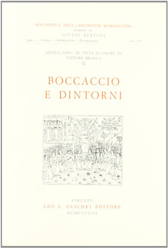 9788822231864: Miscellanea di studi in onore di Vittore Branca. Boccaccio e dintorni (Vol. 2) (Biblioteca dell'Archivum Romanicum. Storia, letteratura, paleografia)