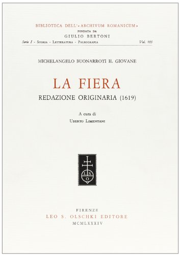 Stock image for La Fiera. Redazione originara (1619). for sale by FIRENZELIBRI SRL