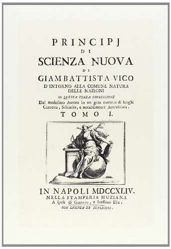 9788822241993: Principi di scienza nuova d'intorno alla comune natura delle nazioni (rist. anast. Napoli, 1744) (Lessico intellettuale europeo)