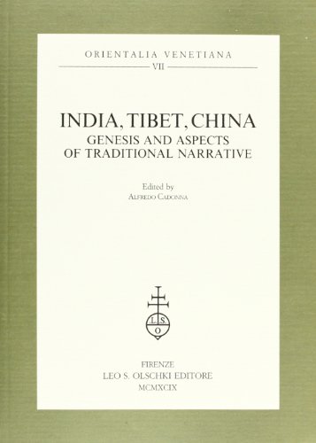 9788822247131: India, Tibet, China. Genesis and aspects of traditional narrative (Orientalia venetiana)