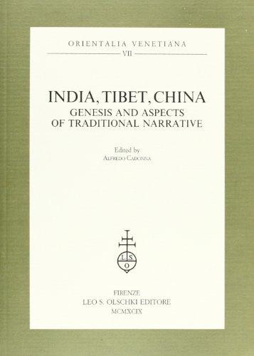 9788822247131: India, Tibet, China. Genesis and aspects of traditional narrative