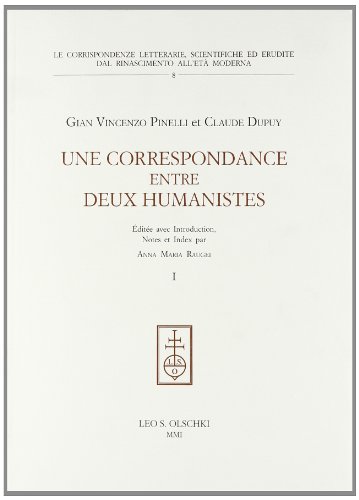 9788822249951: Correspondance entre deux humanistes (Une) (Le corrisp. lett. Rinasc. all'et mod.)