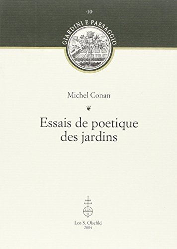 Beispielbild fr Essais de Poetique des Jardins zum Verkauf von Ammareal