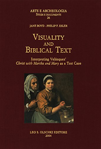 Beispielbild fr Visuality and Biblical Text: Interpreting Velazquez - "Christ with Martha and Mary" as a Test Case (ARTE E ARCHEOLO) zum Verkauf von HALCYON BOOKS