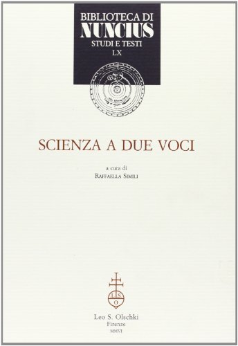 Beispielbild fr Scienza a due voci zum Verkauf von Prior Books Ltd