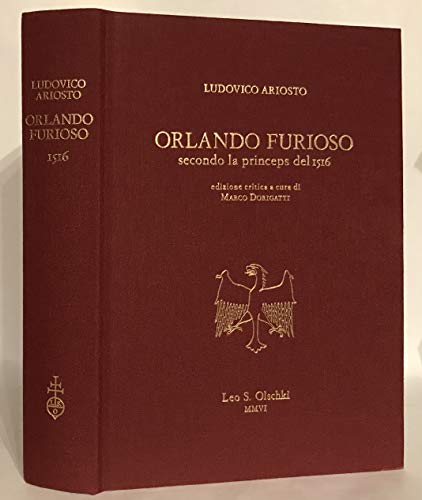 Orlando Furioso.: Secondo la â€˜princepsâ€™ del 1516. (9788822255761) by ARIOSTO LUDOVICO