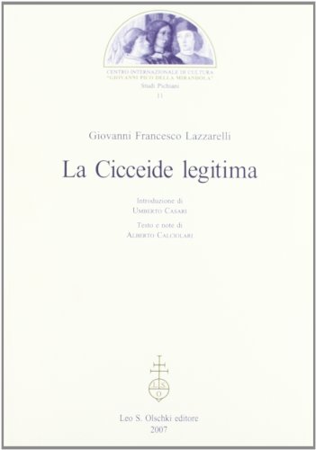 Beispielbild fr La Cicceide legitima. zum Verkauf von FIRENZELIBRI SRL