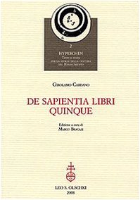 9788822257536: De sapientia libri quinque