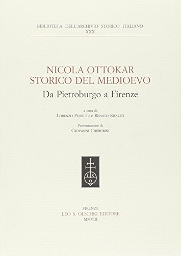 Stock image for NICOLA OTTOKAR STORICO DEL MEDIOEVO for sale by libreriauniversitaria.it