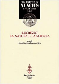 Stock image for Lucrezio, La Natura E La Scienza for sale by Barnaby