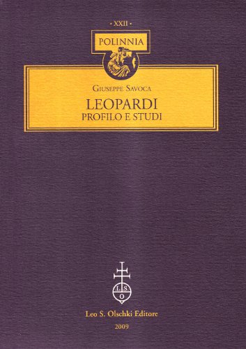 9788822258410: LEOPARDI. PROFILO E STUDI