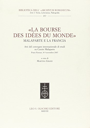 9788822258571: "la Bourse des Idees du Monde". Malaparte E la Francia