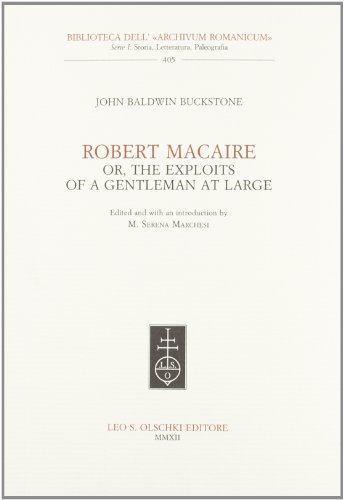 Stock image for Robert Macaire, Or, the Exploits of a Gentleman at Large for sale by libreriauniversitaria.it