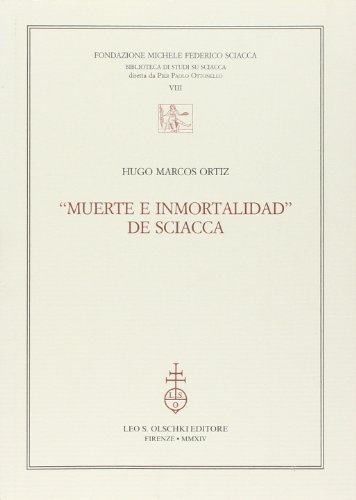 9788822263117: Muerte e inmortalidad de Sciacca (Biblioteca di studi su Sciacca)