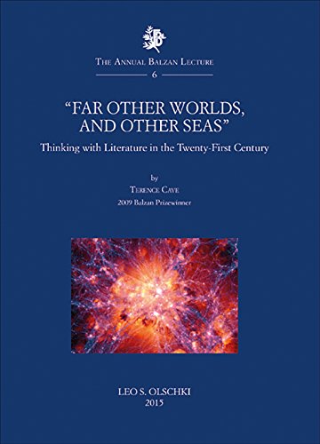 Stock image for 'Far other worlds, and other seas': Thinking with Literature in the Twenty-First Century for sale by libreriauniversitaria.it
