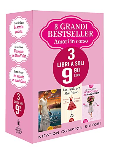 Stock image for 3 grandi bestseller. Amori in corso: La sorella perduta-Un regalo per miss Violet-Ho sposato un maschilista for sale by libreriauniversitaria.it