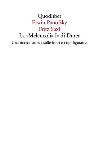 Stock image for La Melencolia I di Drer. Una ricerca storica sulle fonti e i tipi figurativi for sale by libreriauniversitaria.it