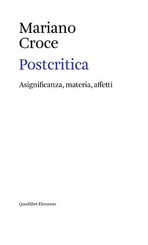 Stock image for Postcritica for sale by libreriauniversitaria.it