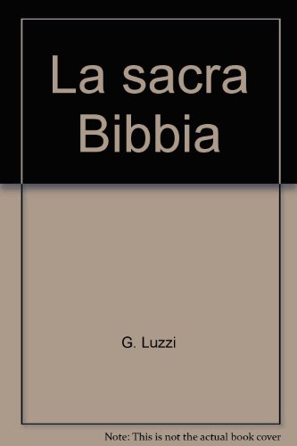 La sacra Bibbia