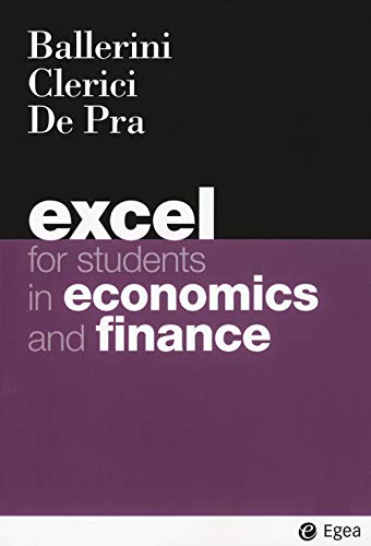 Beispielbild fr Excel for students in economics and finance zum Verkauf von medimops