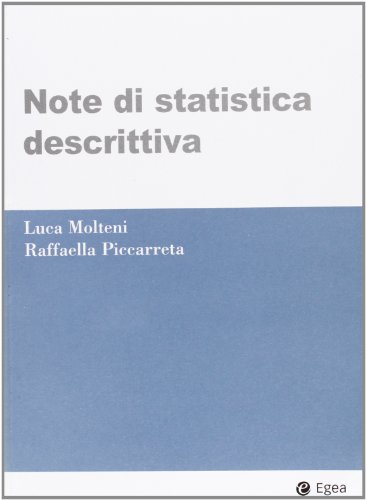 Beispielbild fr Note di statistica descrittiva (Strumenti per la didattica) zum Verkauf von medimops