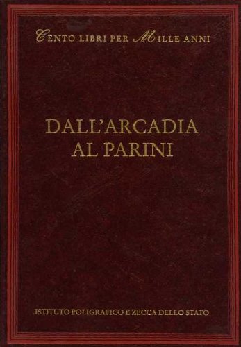 Dall'Arcadia al Parini (9788824019705) by Unknown Author