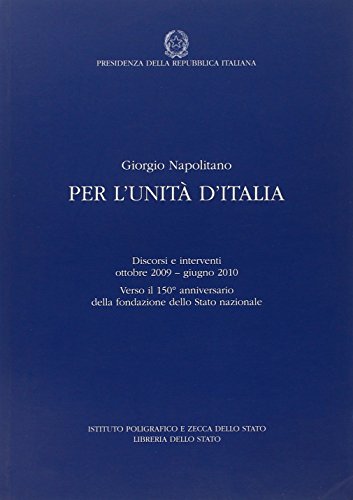 Per l'UnitÃ: d'Italia (9788824029469) by Unknown Author