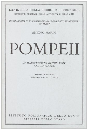 Imagen de archivo de Pompei. guida. testo inglese Maiuri, Amedeo a la venta por LIVREAUTRESORSAS