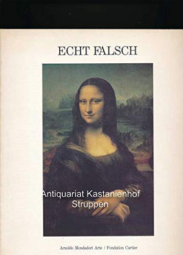 Imagen de archivo de Echt falsch. a la venta por Antiquariat & Verlag Jenior