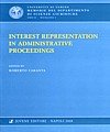Beispielbild fr Interest representation in administrative proceedings. zum Verkauf von Kloof Booksellers & Scientia Verlag