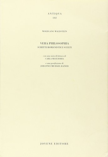 Stock image for VERA PHILOSOPHIA scritti romanistici scelti for sale by Librightbooks