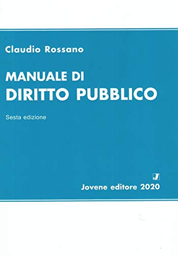 Beispielbild fr Manuale Di Diritto Pubblico zum Verkauf von medimops