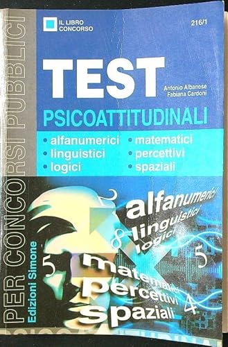 9788824418133: Test psicoattitudinali